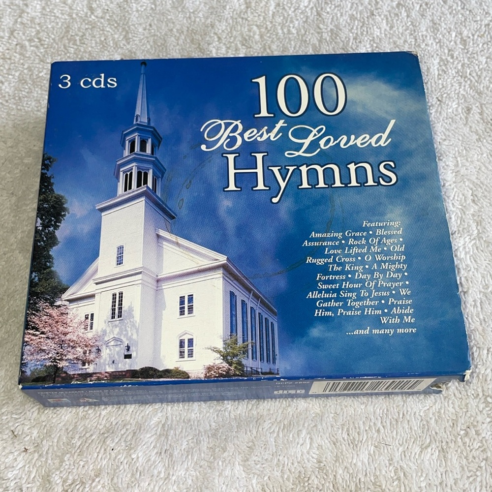 100 Best loved Hymns 3 cds Great Condition Cover has slight normal wear 2001